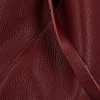 Bőr táska shopper bag Vittoria Gotti bordó 5820S